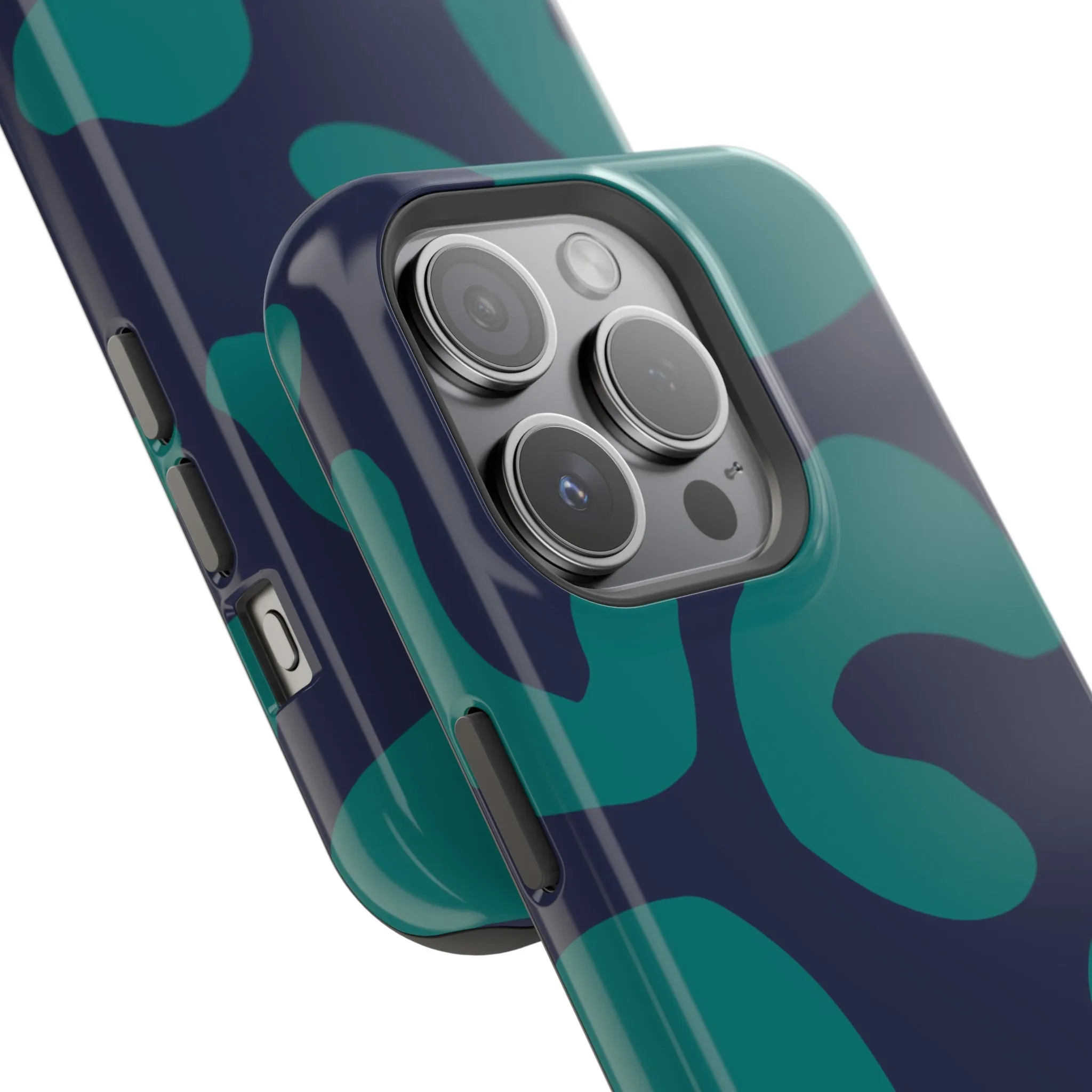 Emerald Wild | Blue Abstract Case
