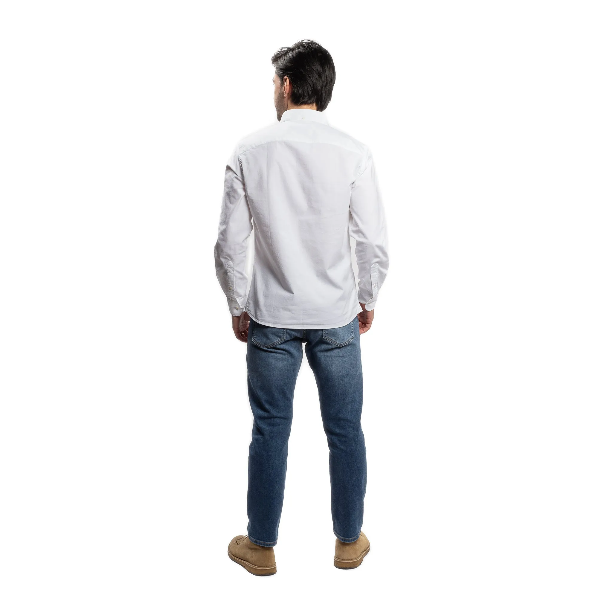 Everyday Stretch Oxford Slim Fit -  White