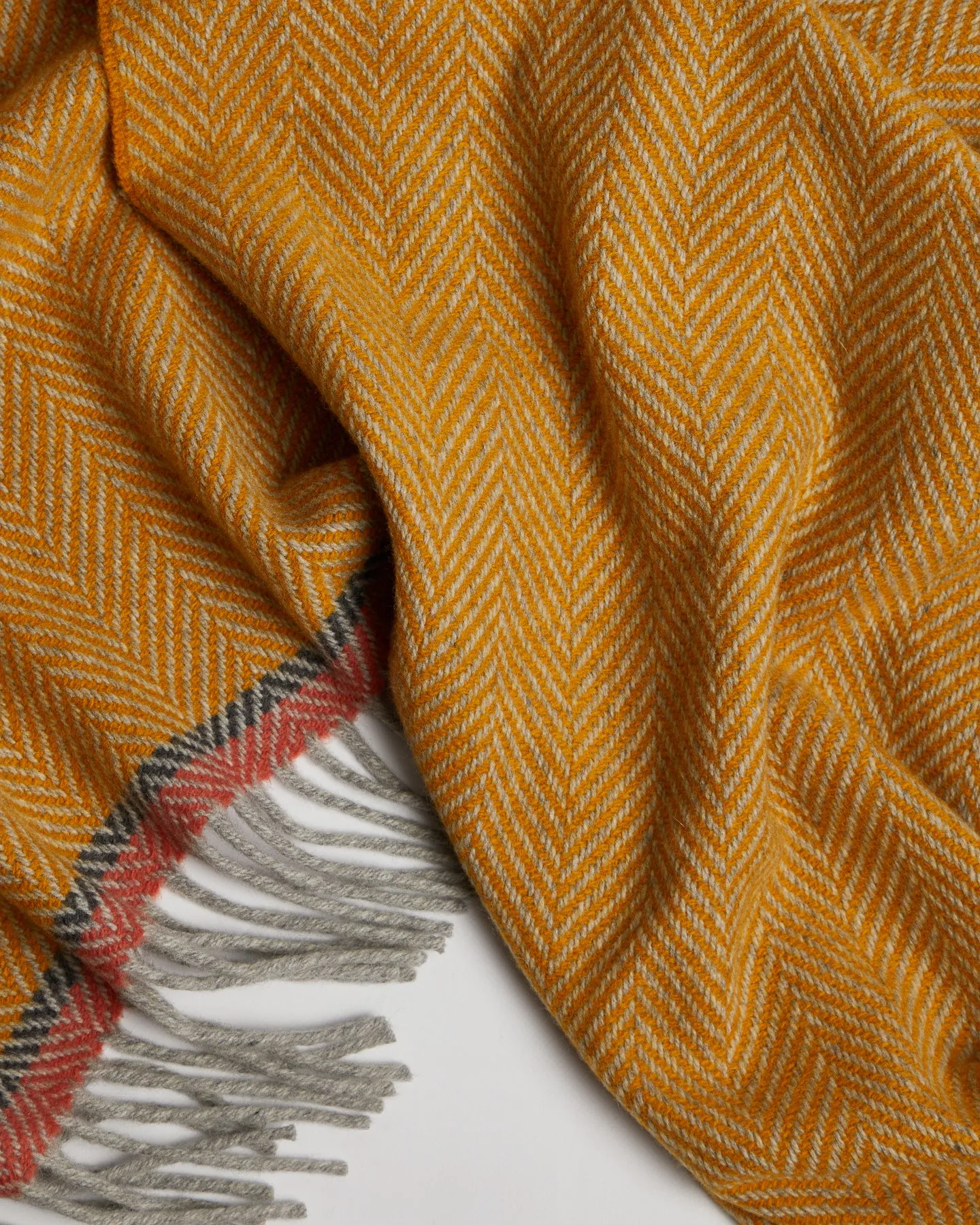 Foxford Moy Cashmere and Lambswool Throw