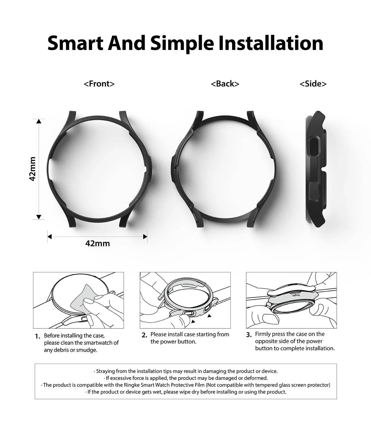 Galaxy Watch 4 Classic 42mm Case | Slim