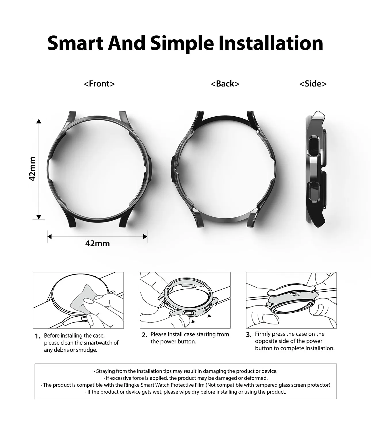 Galaxy Watch 4 Classic 42mm Case | Slim