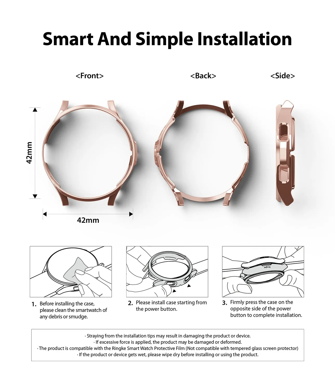 Galaxy Watch 4 Classic 42mm Case | Slim