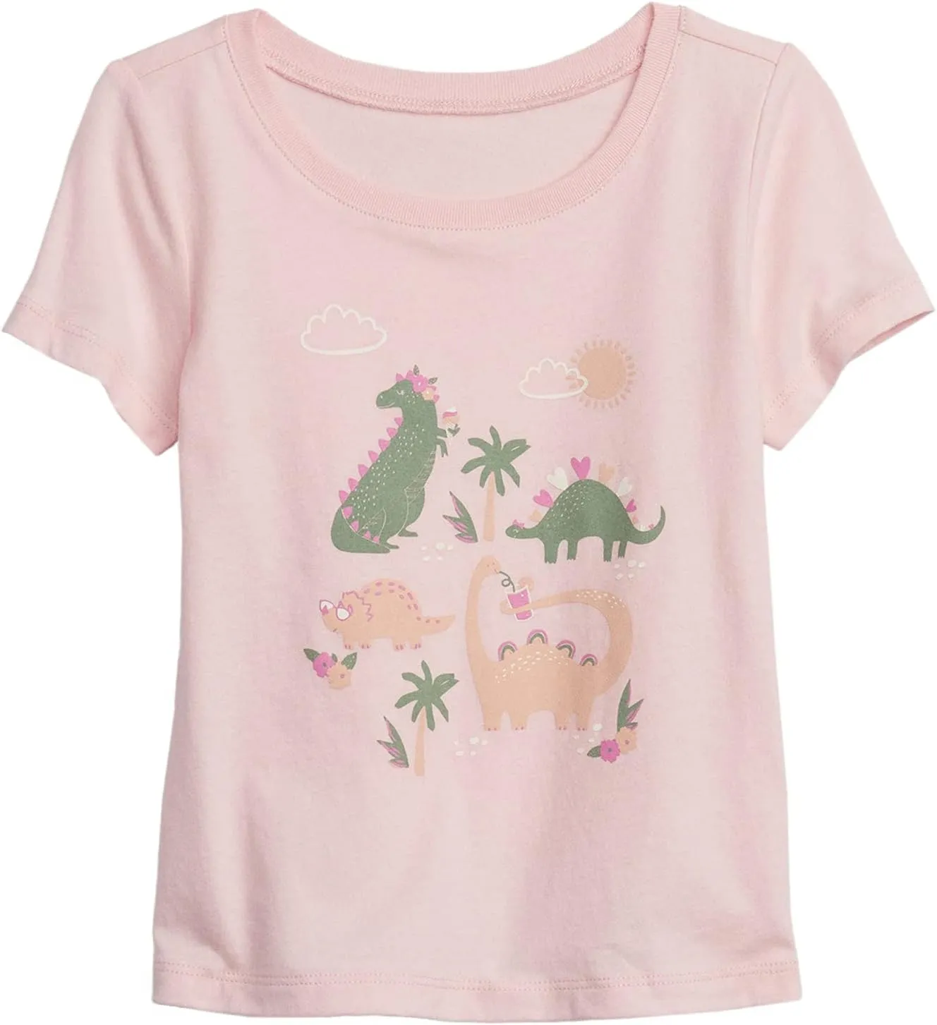 GAP Baby Girls' Short Sleeve Graphic Tee