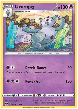 Grumpig (056/163) [Sword & Shield: Battle Styles]