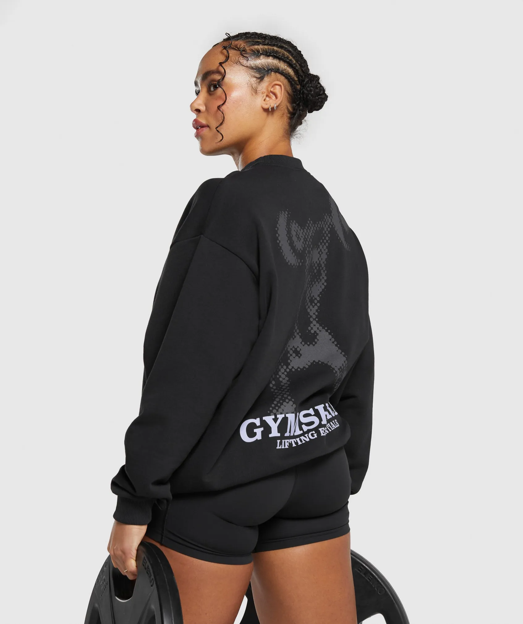 Gymshark Lifting Essential Sweater - Black