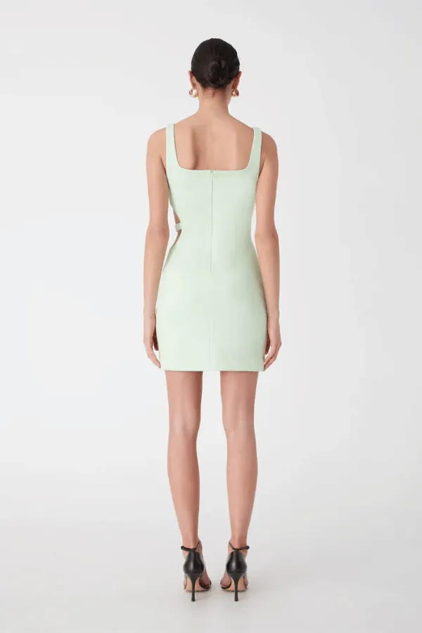 Harper Mini Dress Pistachio Sorbet