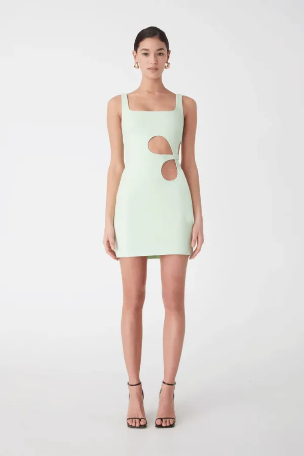 Harper Mini Dress Pistachio Sorbet