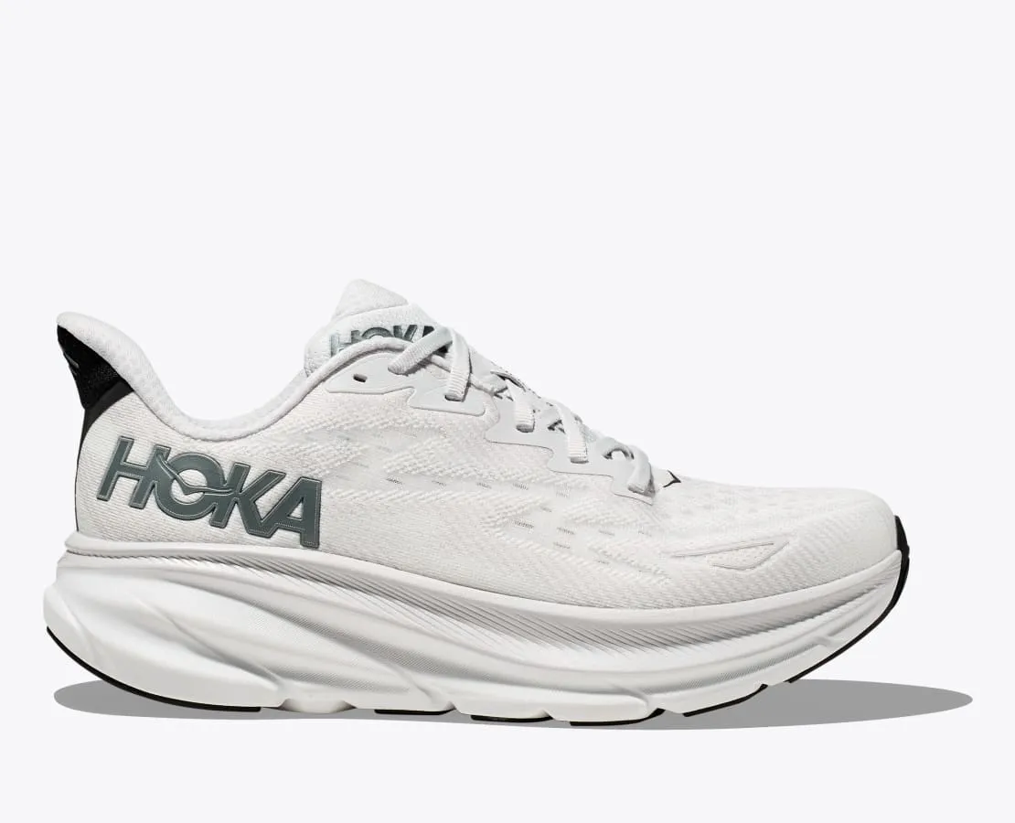 HOKA CLIFTON 9 MENS NIMBUS CLOUD/ STEEL WOOL