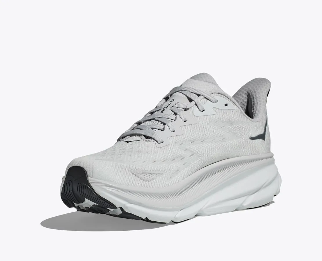 HOKA CLIFTON 9 MENS NIMBUS CLOUD/ STEEL WOOL