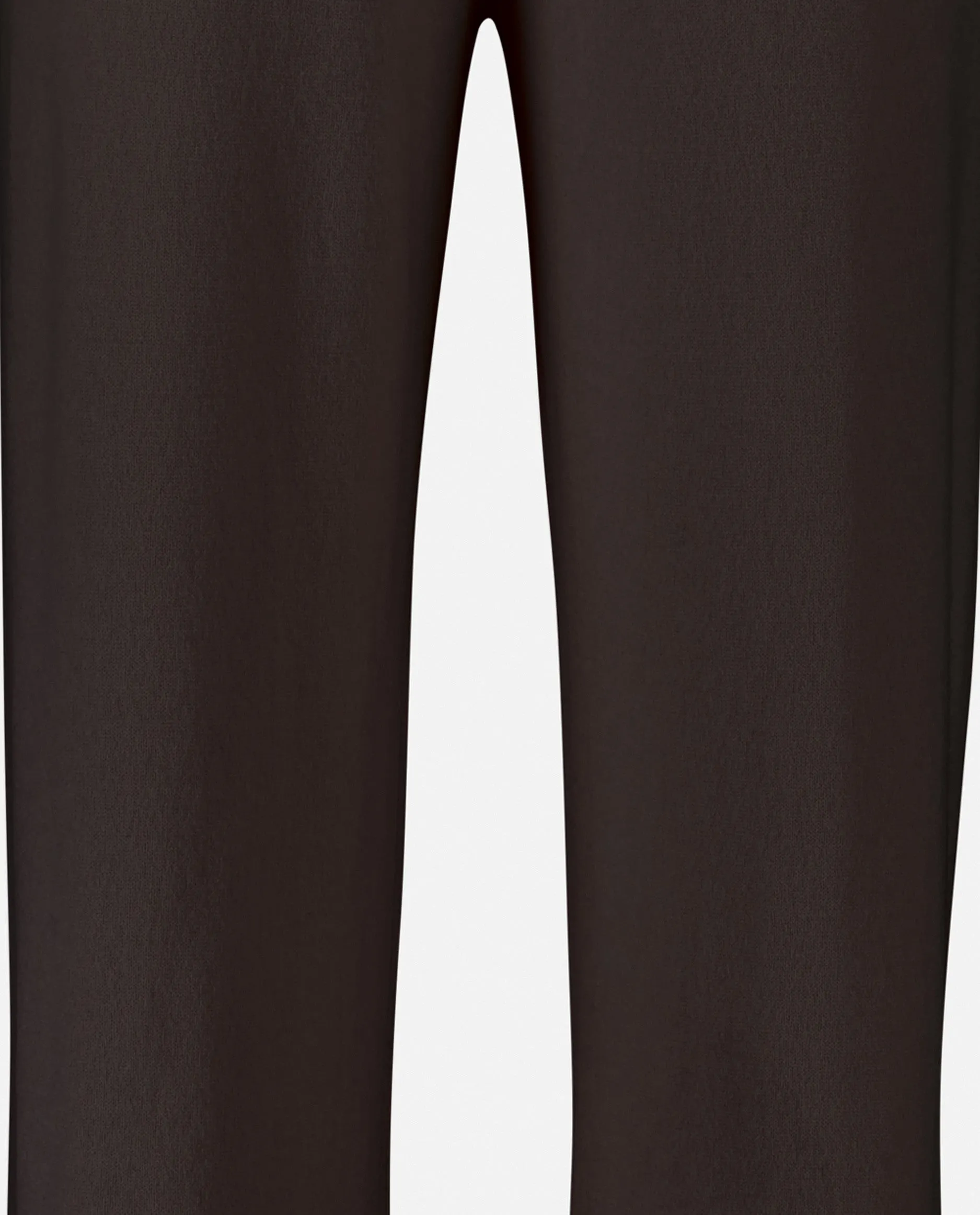 Hose aus Cashmere-Mischung in Braun