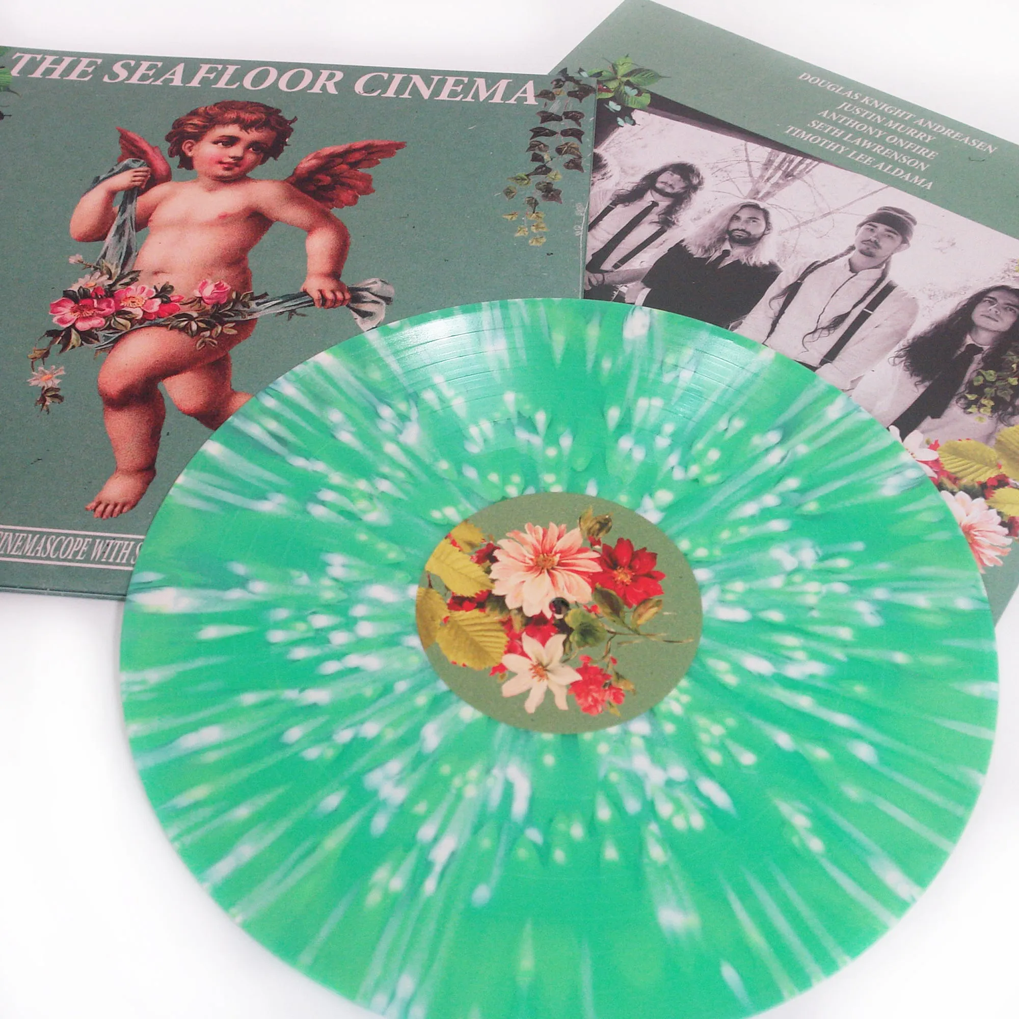 In Cinemascope With Stereophonic Sound - Doublemint & Electric Blue Aside/Bside w/ Bone Splatter LP