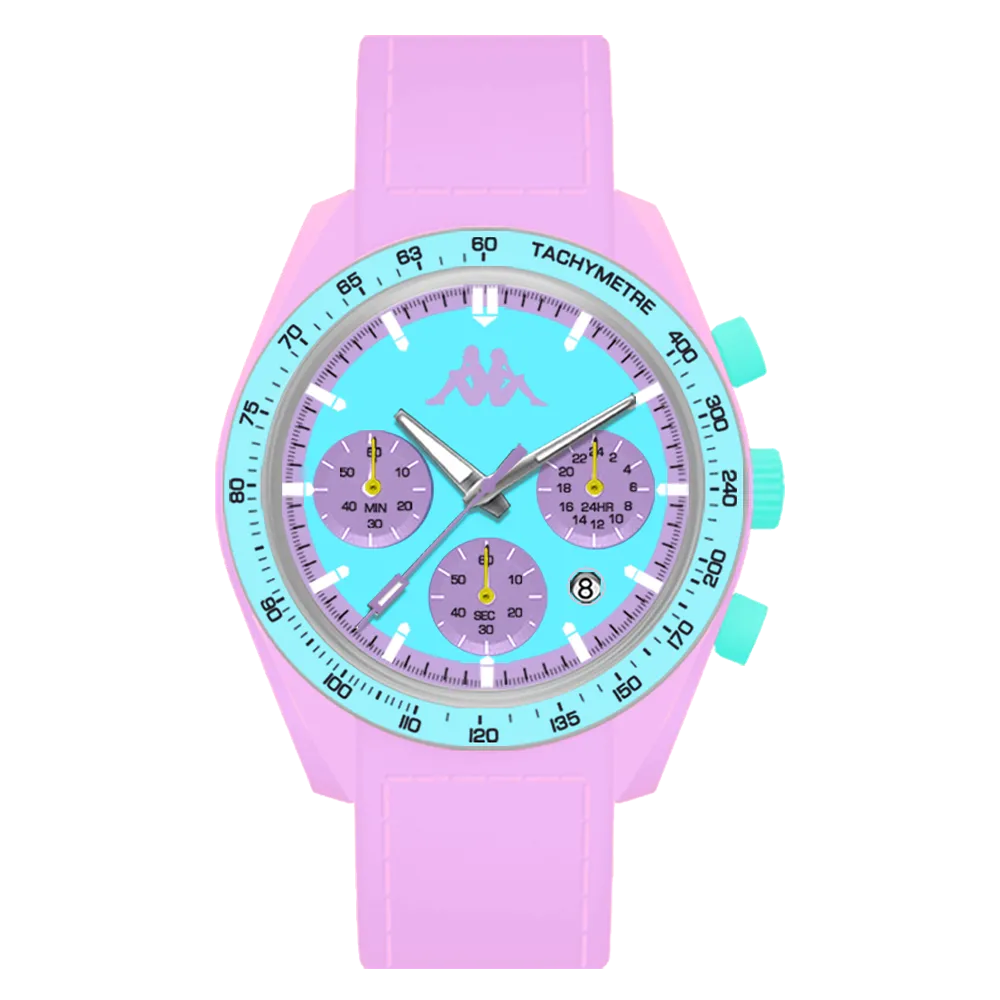 Kappa Rush Lilla e Azzurro - 36 mm