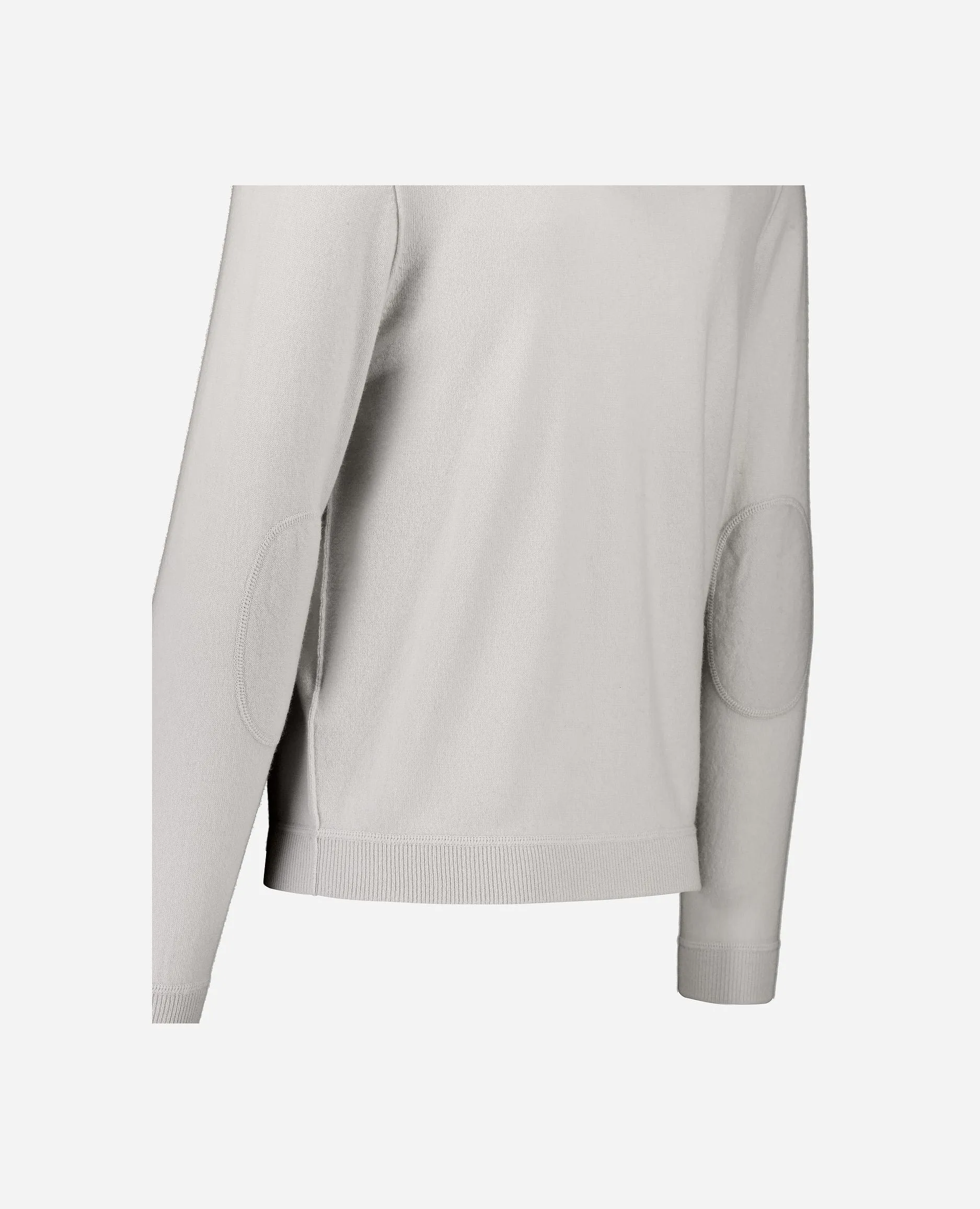 Kapuzen Strickjacke aus Cashmere-Mischung in Grau