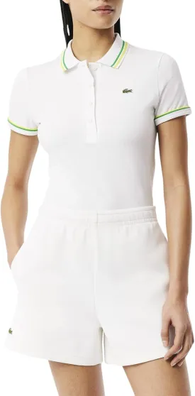 Lacoste Women's L.12.d Slim Fit Jersey Polo Shirt