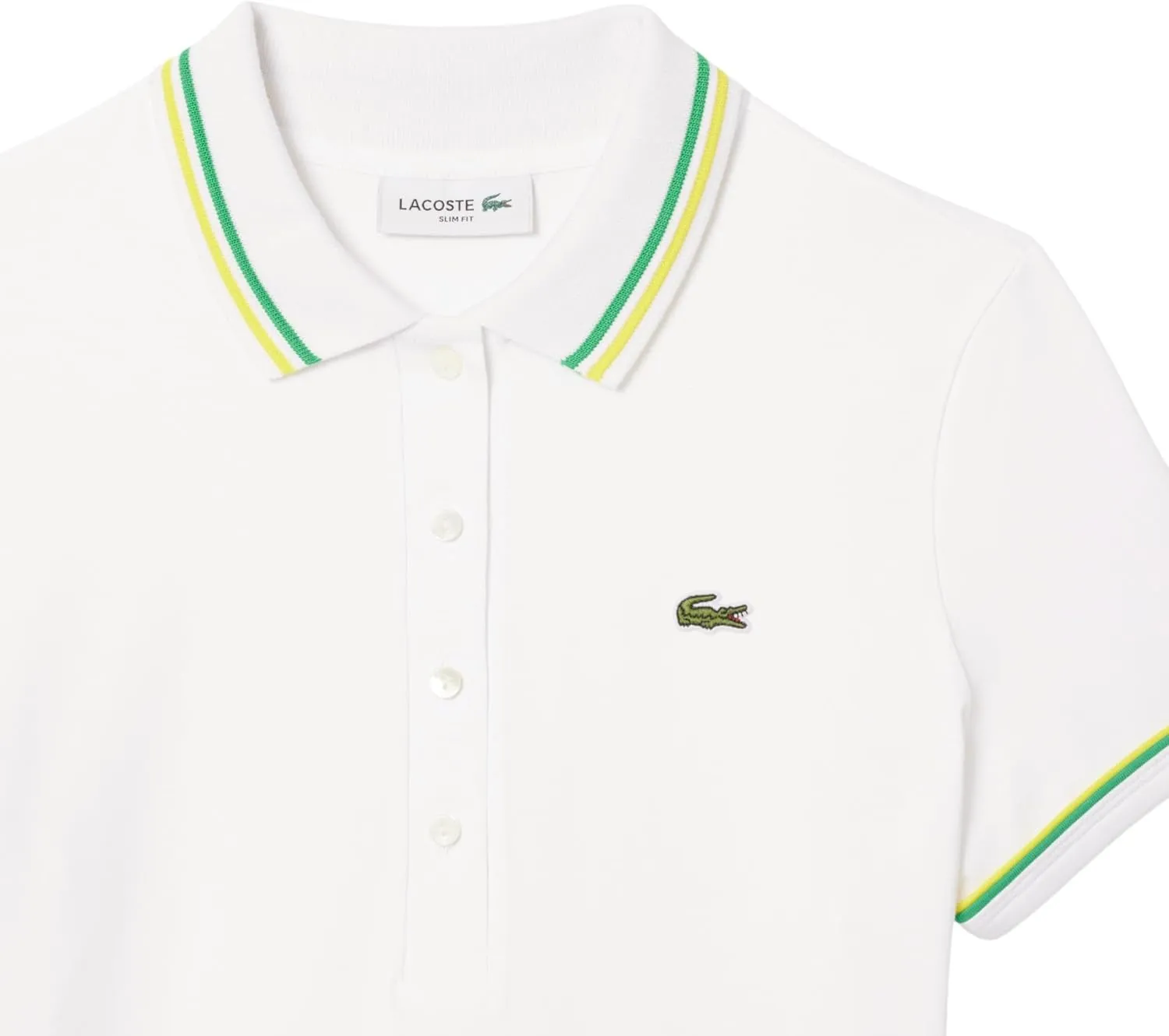 Lacoste Women's L.12.d Slim Fit Jersey Polo Shirt