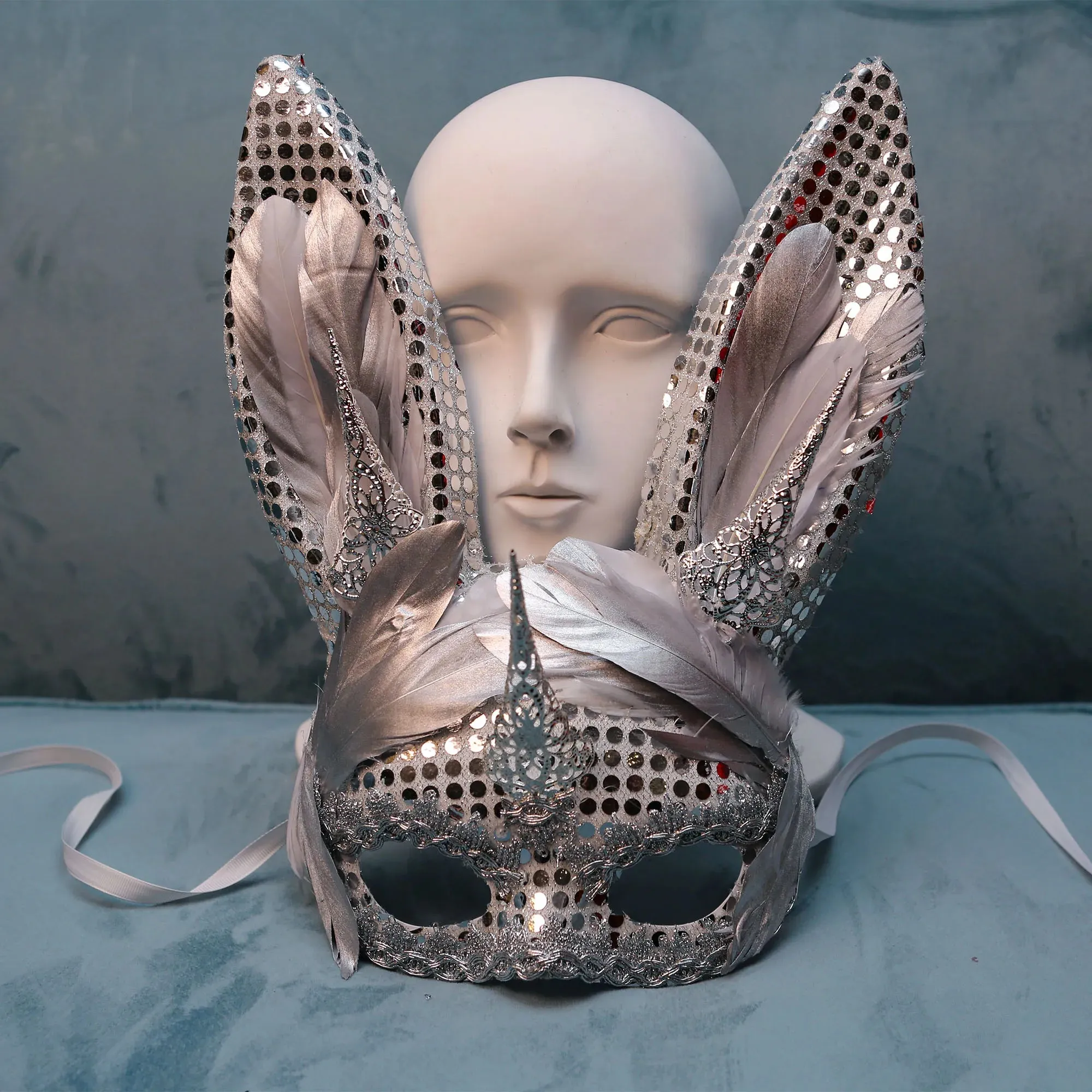 Lady Bunny- the Luxe Bunny Ears Mask Collection 4 Styles