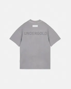 Line Logo Tshirt Washed Gray