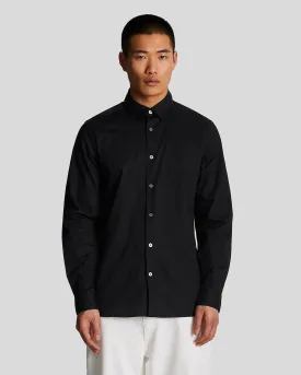 Long Sleeve Slim Fit Poplin Shirt