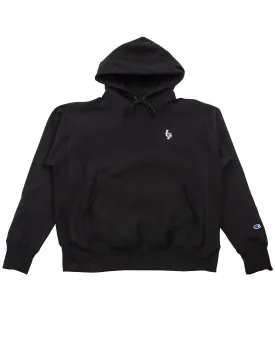 Lost & Found Reverse Weave Hoodie Black