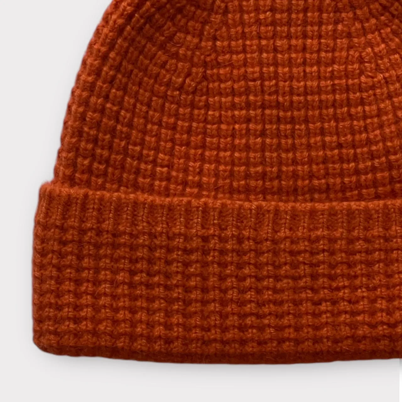 Mackie Oban Pineapple Stitch Hat Orange Glow