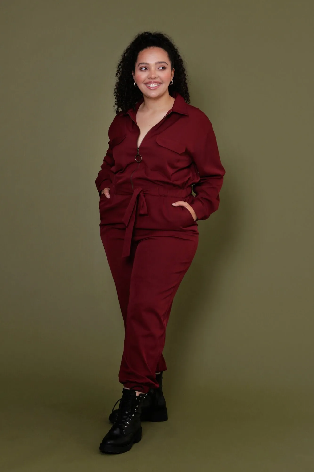 Malaya Modern Utility Jumpsuit