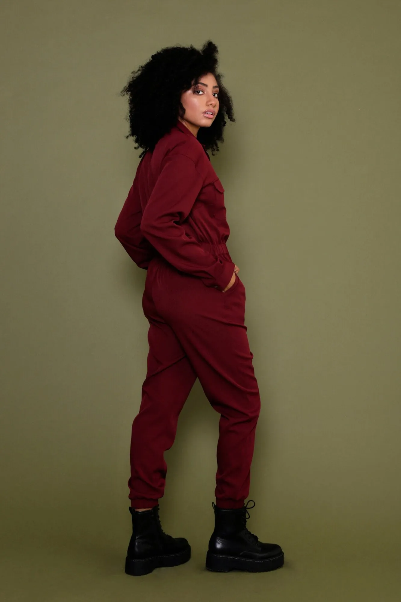 Malaya Modern Utility Jumpsuit