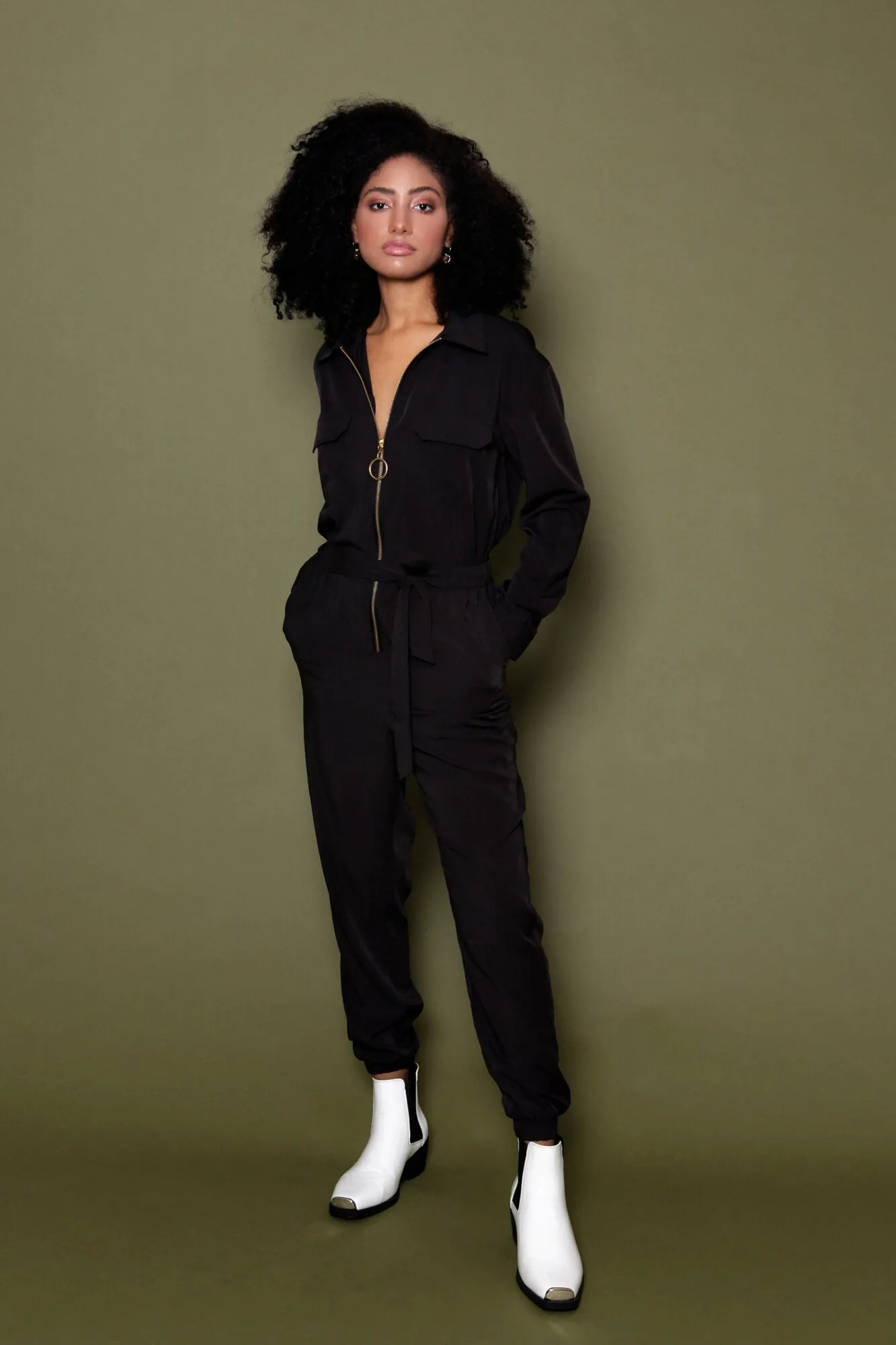 Malaya Modern Utility Jumpsuit