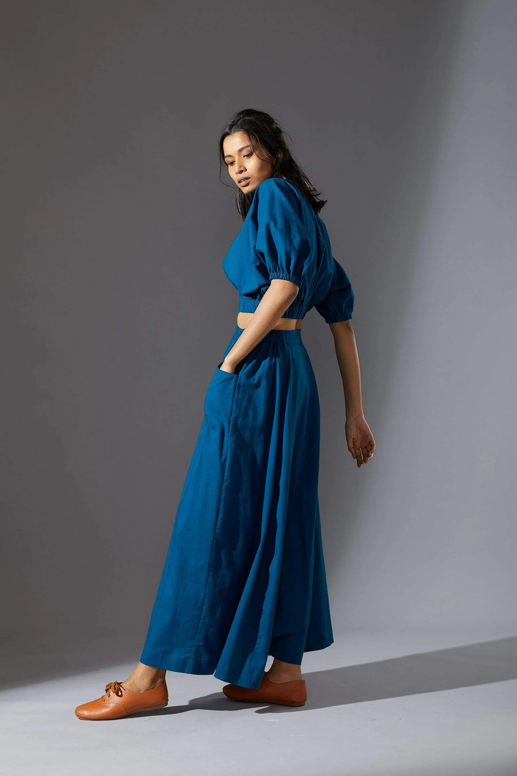 Mati Sphara Blue Top