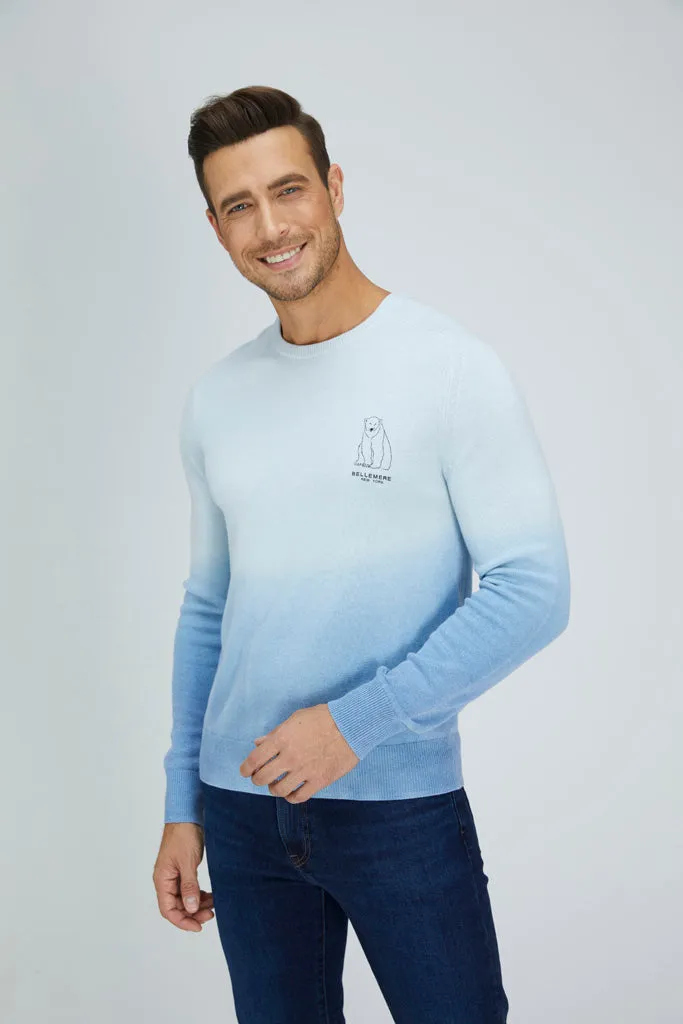 Men's Polar Gradient Merino Wool Sweater
