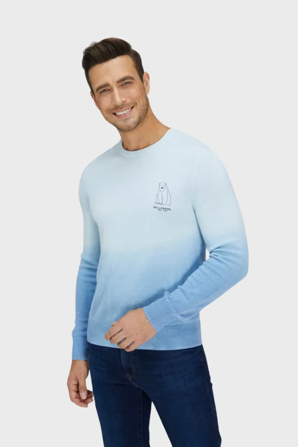 Men's Polar Gradient Merino Wool Sweater