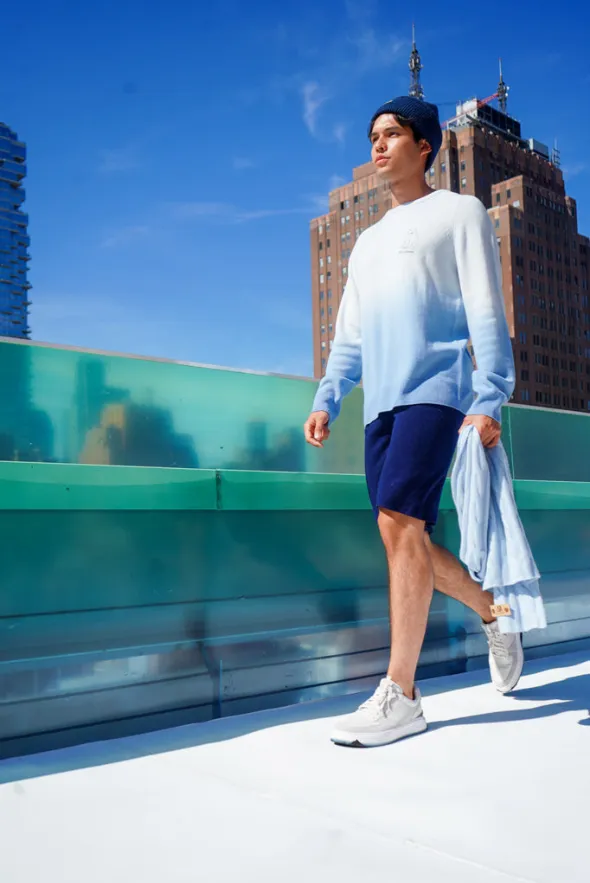 Men's Polar Gradient Merino Wool Sweater