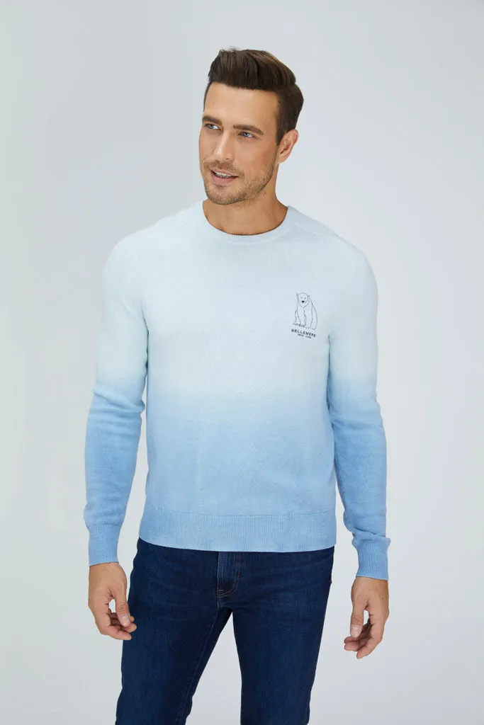 Men's Polar Gradient Merino Wool Sweater