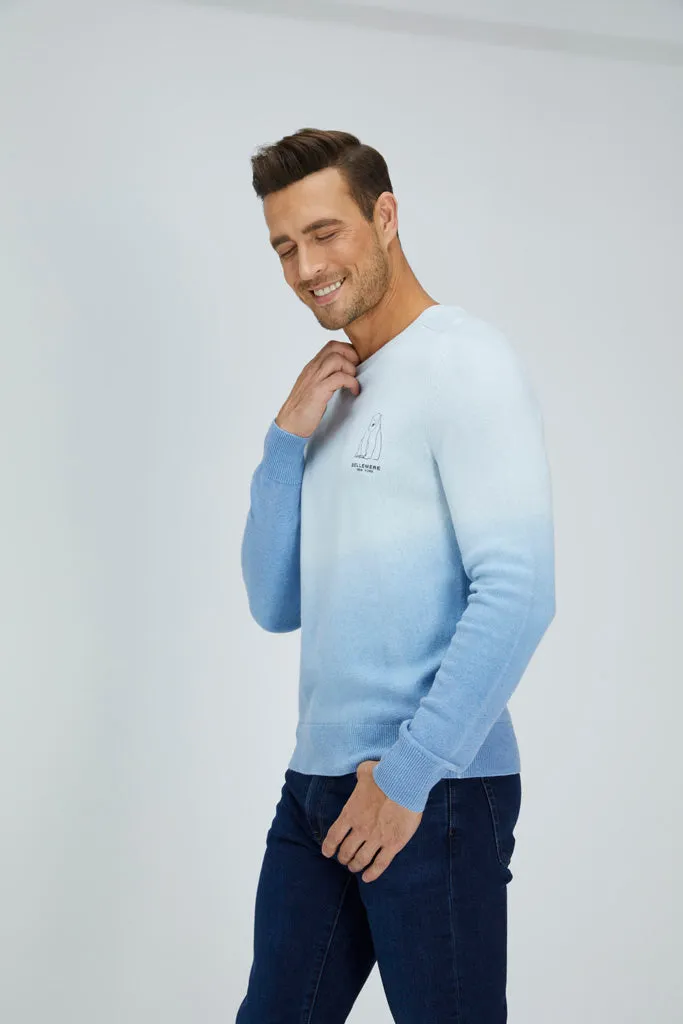 Men's Polar Gradient Merino Wool Sweater