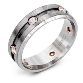 Men's Wedding Band In 14k Or 18k Gold