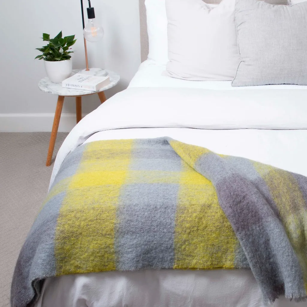 Mount Iron Mohair Throw