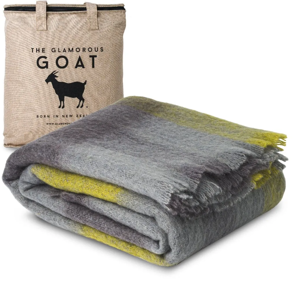 Mount Iron Mohair Throw