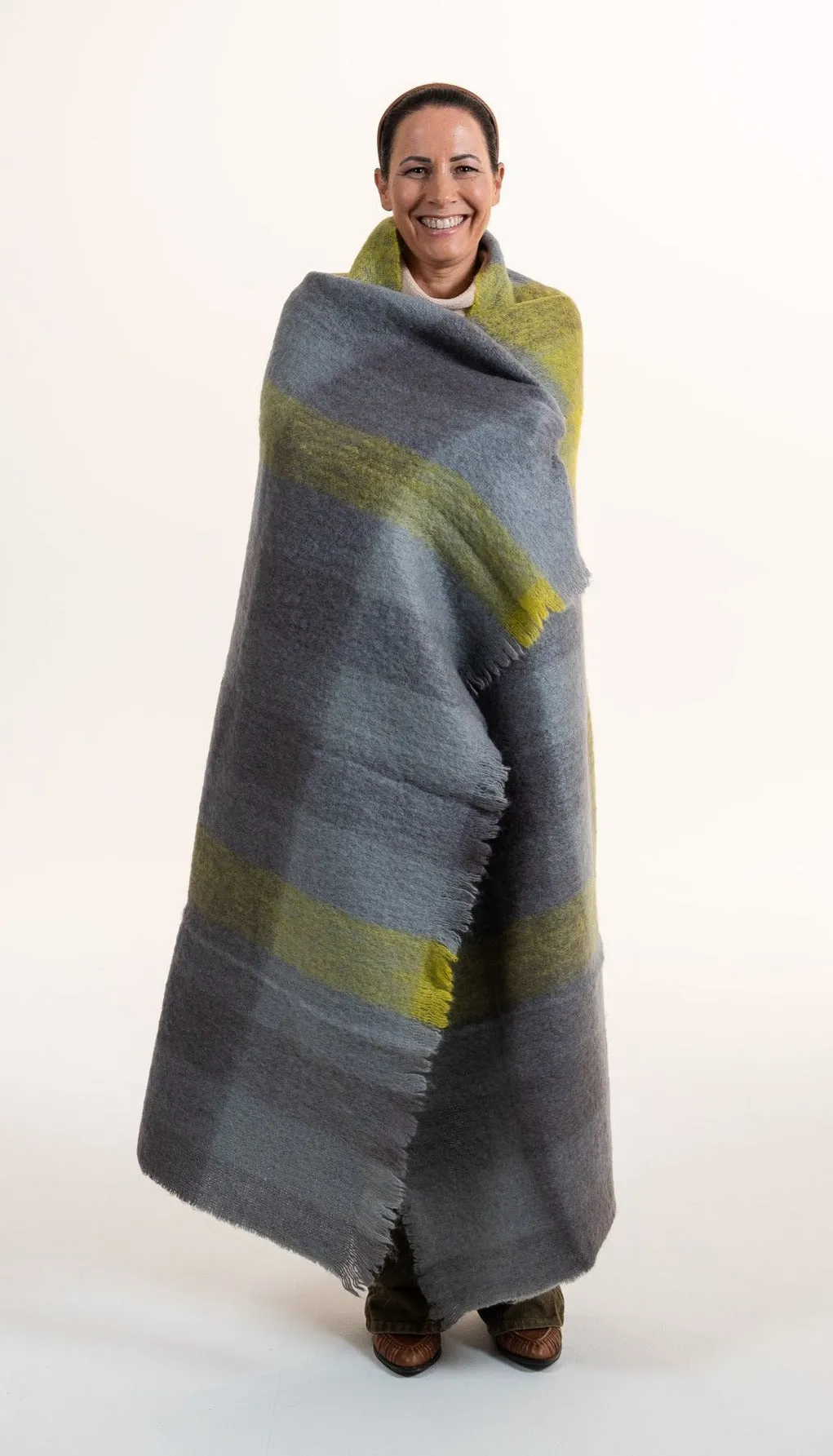 Mount Iron Mohair Throw