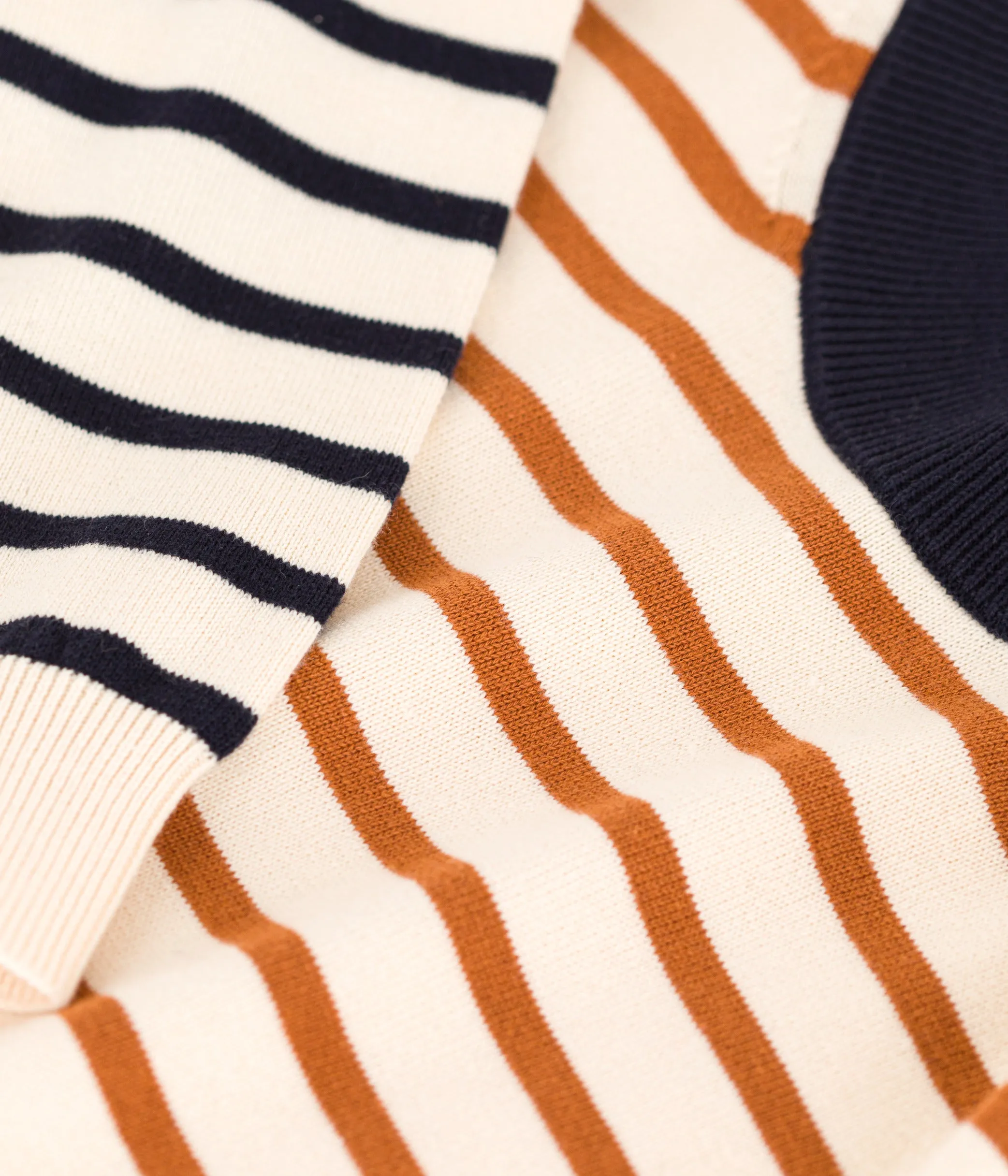 Multi-Colored Striped Sweater