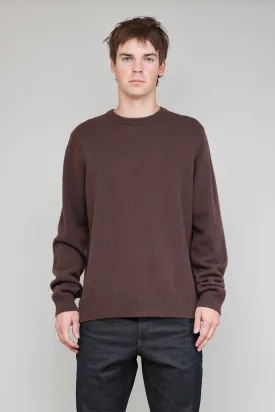 NS3018-19 New Wool Crew Neck in Brown