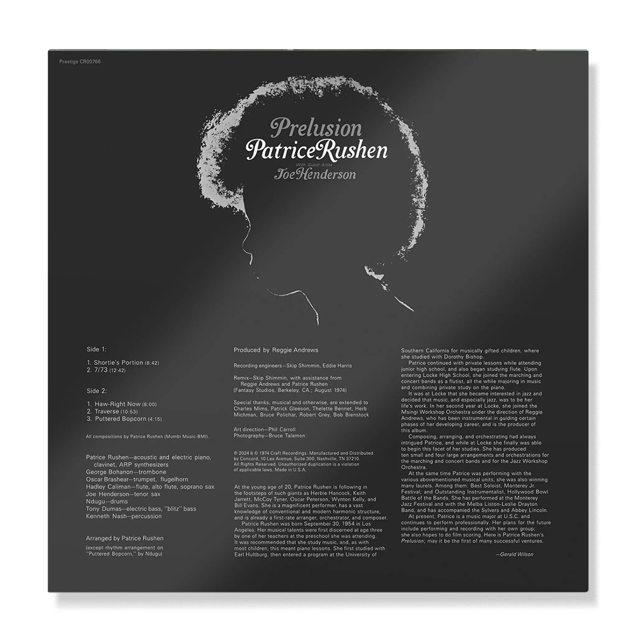 Patrice Rushen - Prelusion (Jazz Dispensary Top Shelf Series) 180g LP