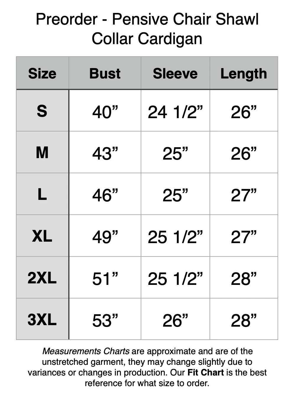 Pensive Chair Unisex Shawl Collar Cardigan