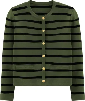 PRETTYGARDEN Women's Winter Cardigan Sweaters Button Down Open Front Long Sleeve Knit Cardigans Shirt Trendy Outerwear
