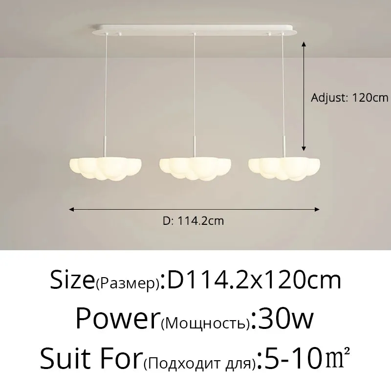 QIYI Star LED pendant light dining table island Table Bar