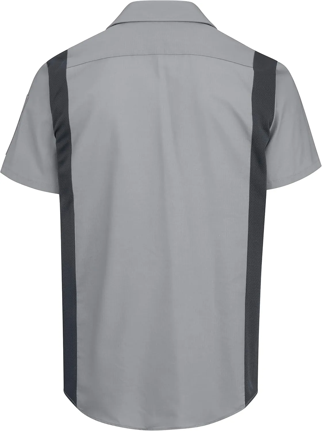 Red Kap Men's Short Sleeve Performance Plus Shop Shirt with Oilblok Technology