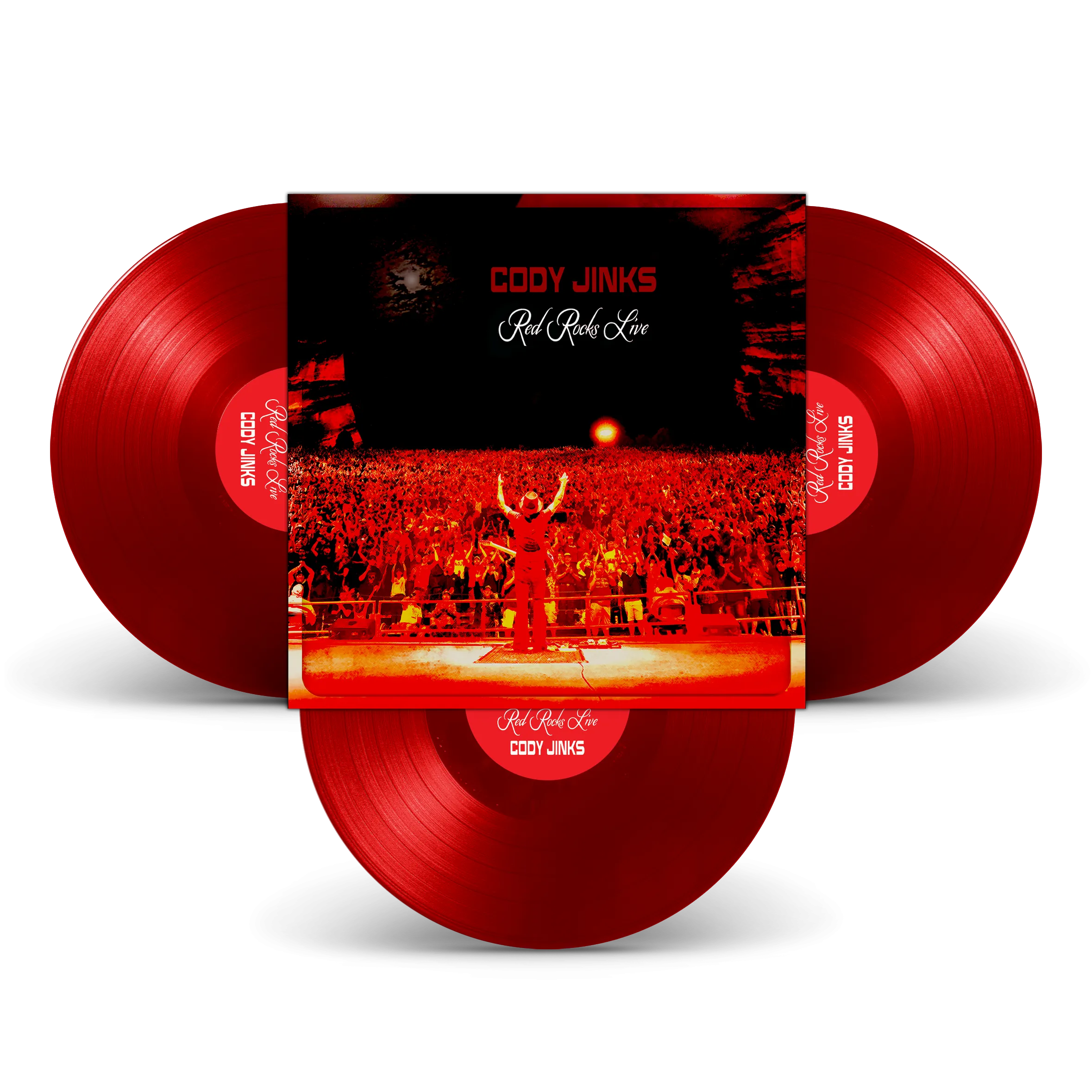 Red Rocks Live 180G Translucent Red Vinyl