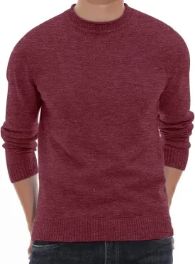 Sailwind Men's Crewneck Sweater Soft Casual Sweaters for Men Classic Pullover Sweaters with Ribbing Edge