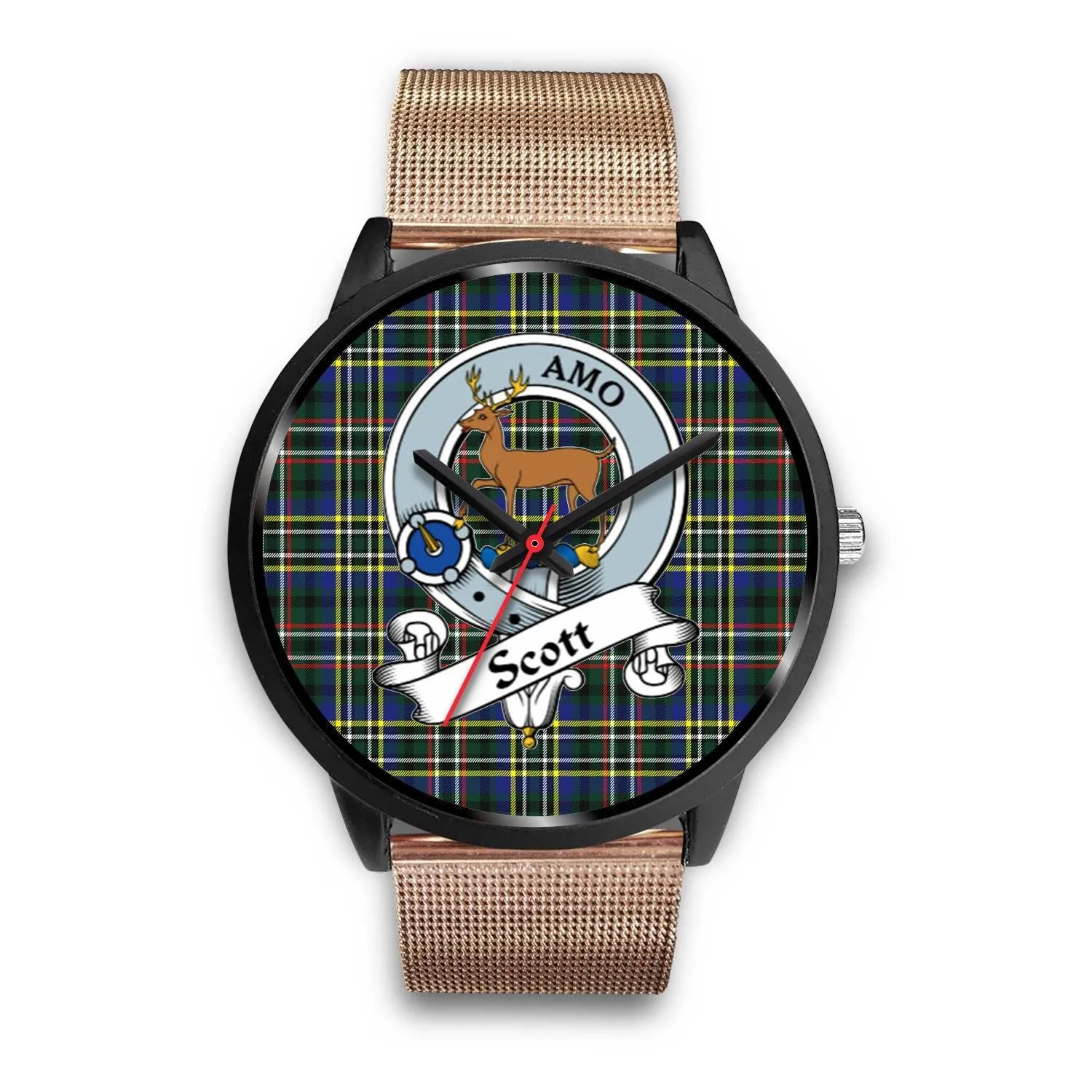 Scott Green Modern Clan Badge Tartan Black Watch