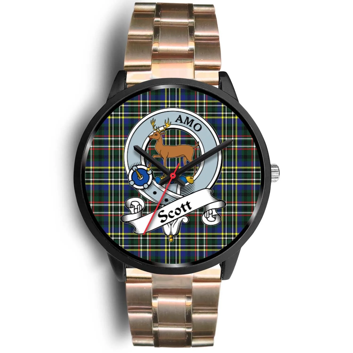 Scott Green Modern Clan Badge Tartan Black Watch