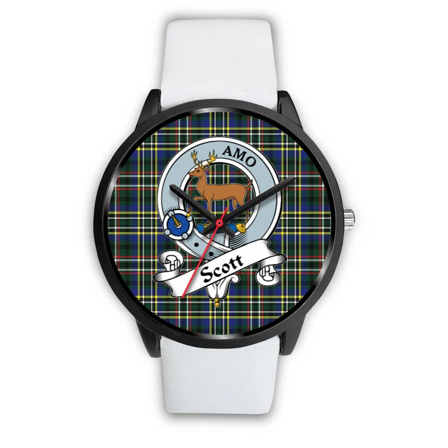 Scott Green Modern Clan Badge Tartan Black Watch