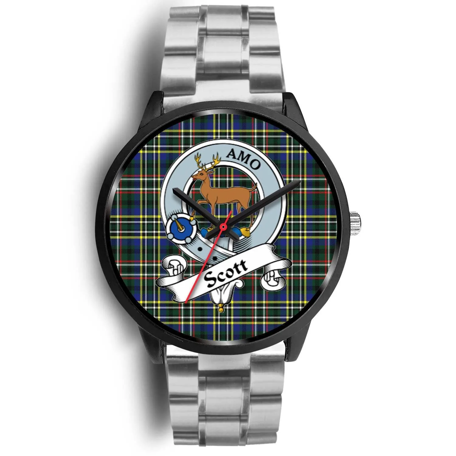 Scott Green Modern Clan Badge Tartan Black Watch
